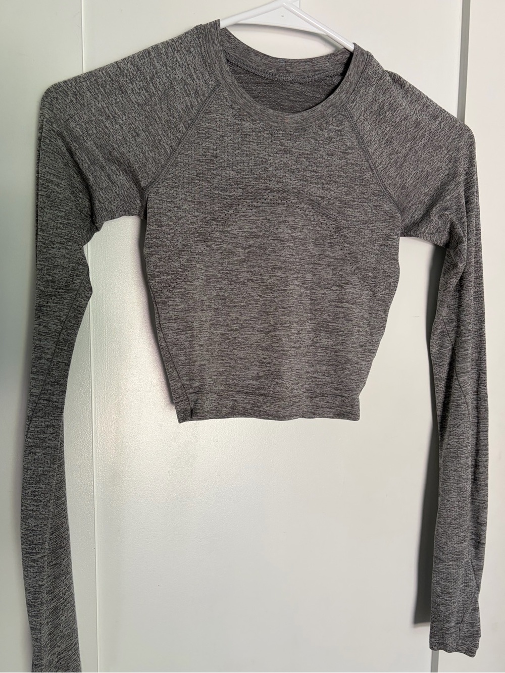 10. Size 0 LULULEMON Grey Longsleeve Swiftly